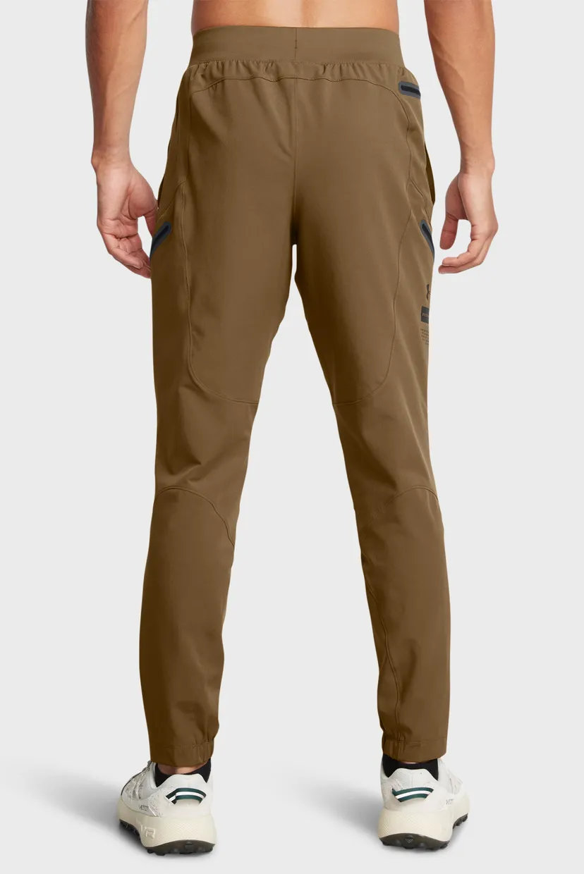 Чоловічі коричневі спортивні штани UA UNSTOPPABLE CARGO PANTS 3
