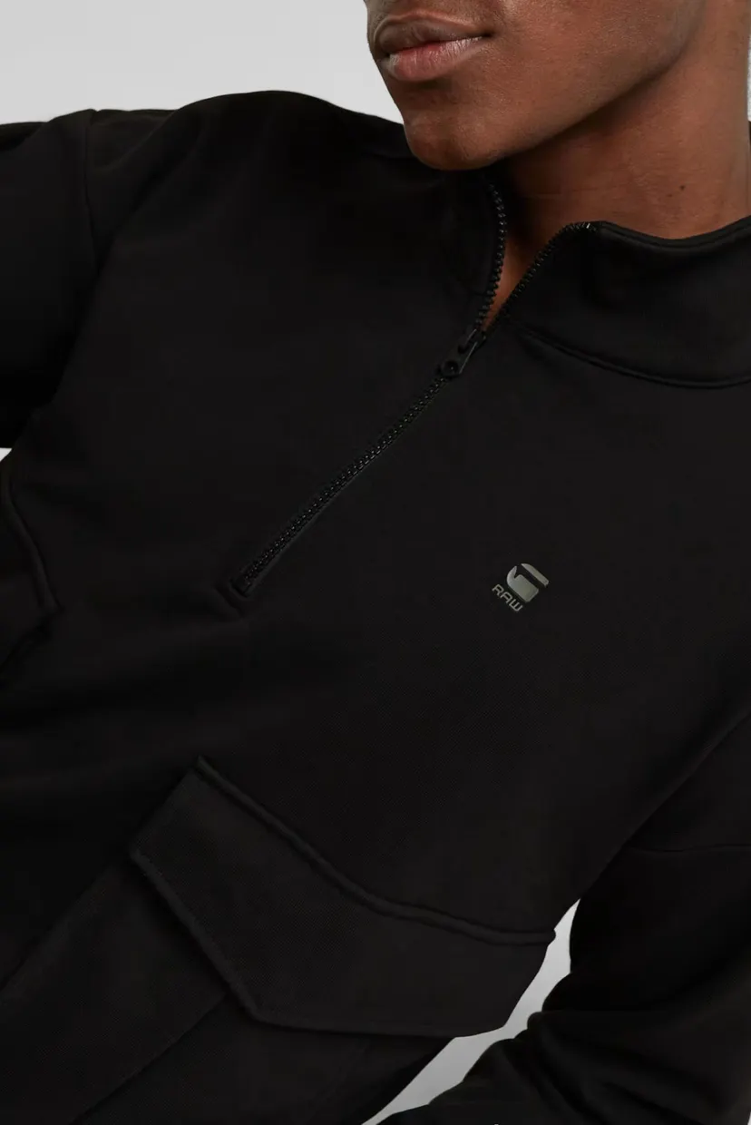 Чоловіча чорна спортивна кофта Rovic skipper loose sw 4