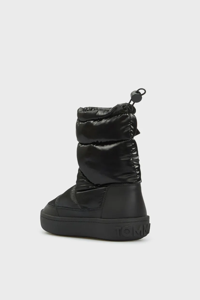 Женские черные дутики TJW WINTER FEMININE BOOT 5