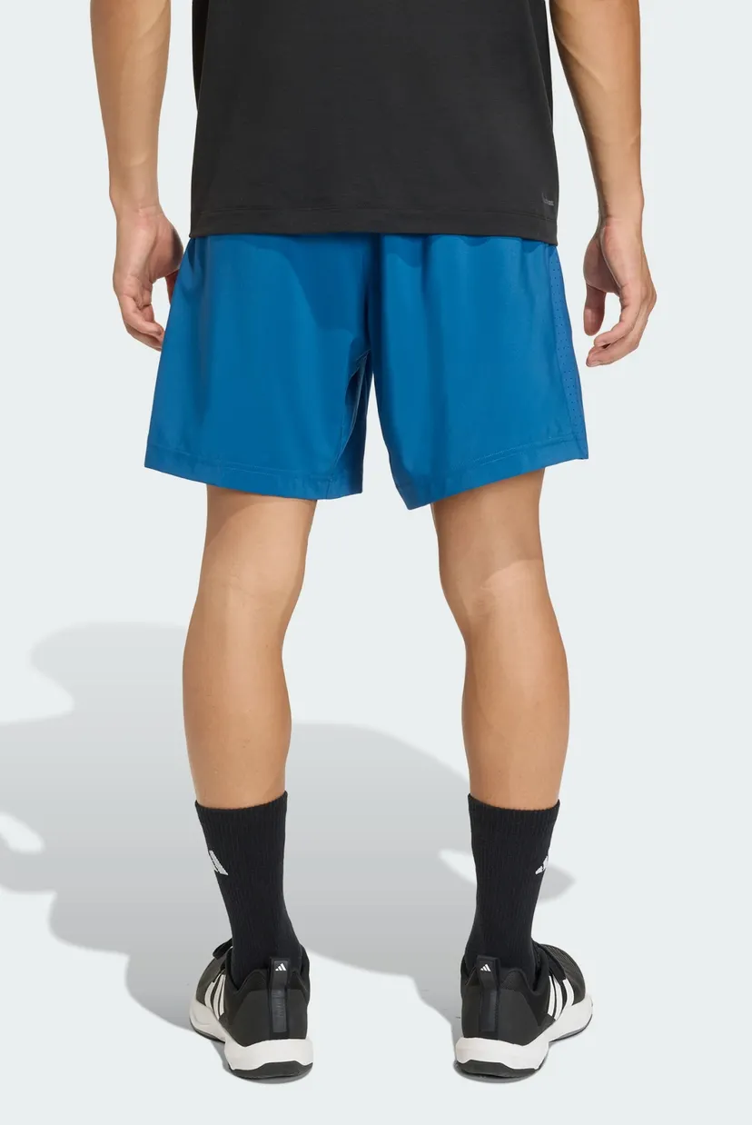 Мужские синие шорты WORKOUT ESSENTIALS BASE WOVEN 3
