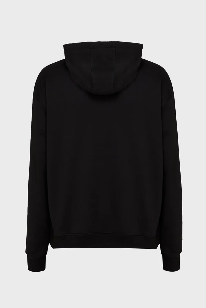 Чоловіче чорне худі DPCLEAN HOODIE 7