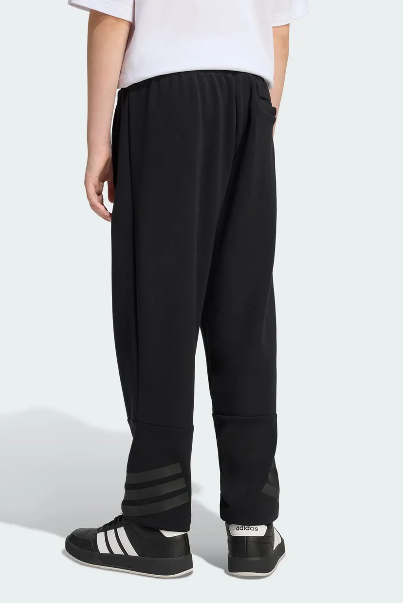Дитячі чорні спортивні штани FUTURE ICONS 3-STRIPES CUFFED 5