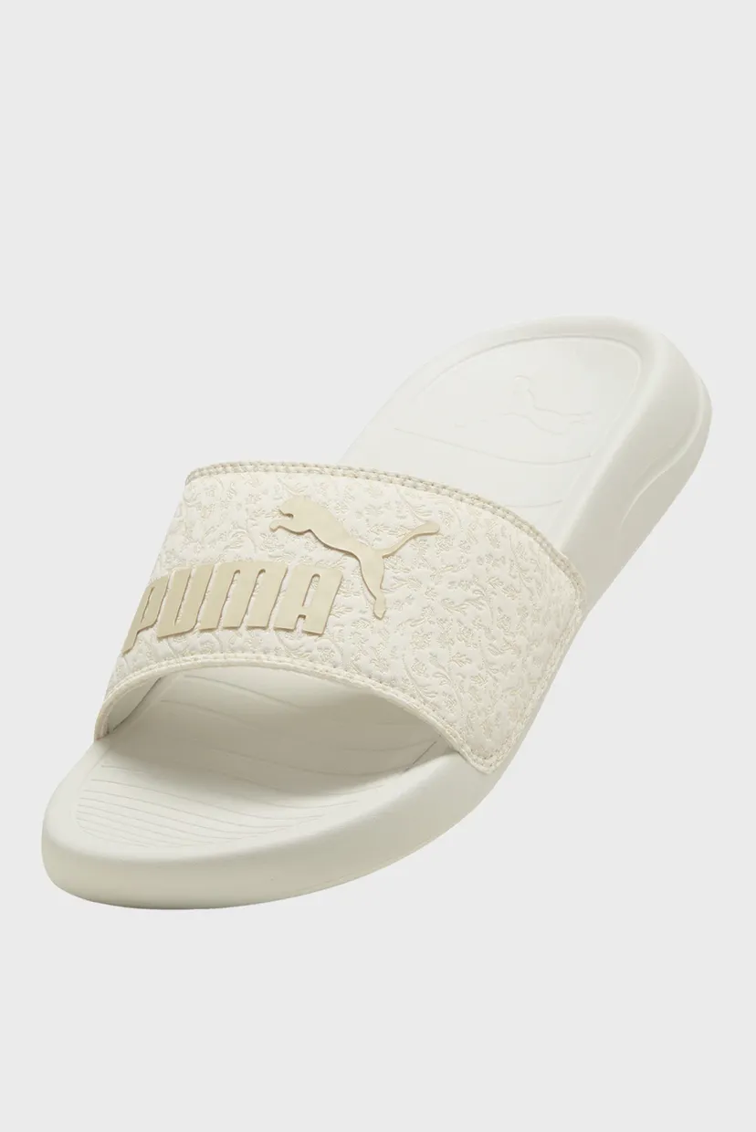 Женские белые слайдеры Popcat 20 Fleurs de Provence Sandals Women 5