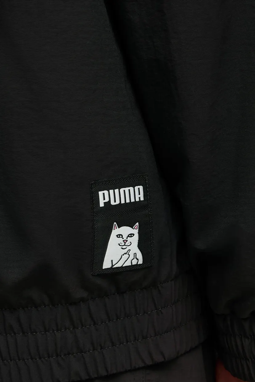 Мужская черная спортивная кофта PUMA x RIPNDIP T7 Jacket Men 5