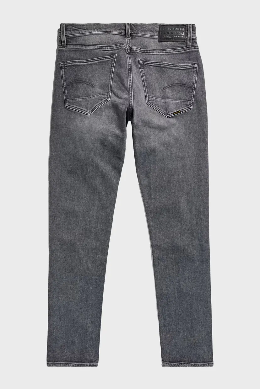 Мужские серые джинсы 3301 slim 5