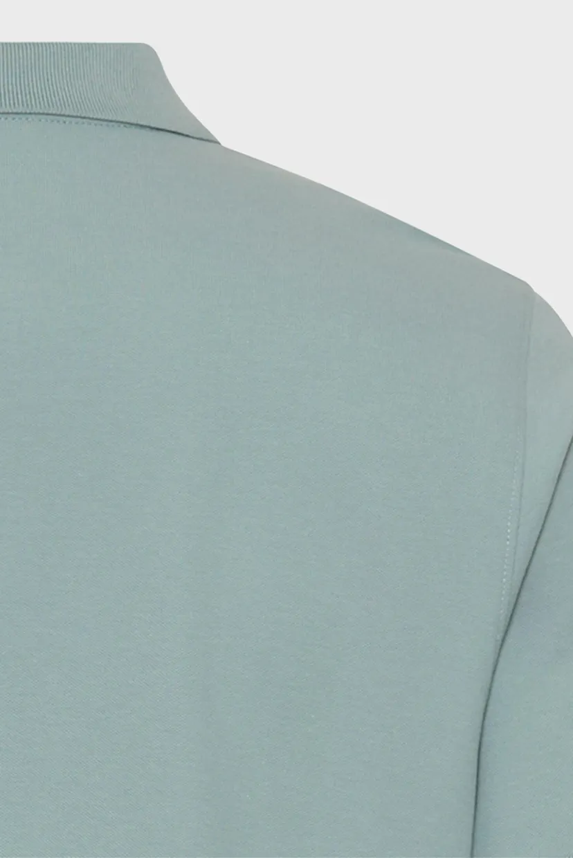 Чоловіче блакитне поло 4