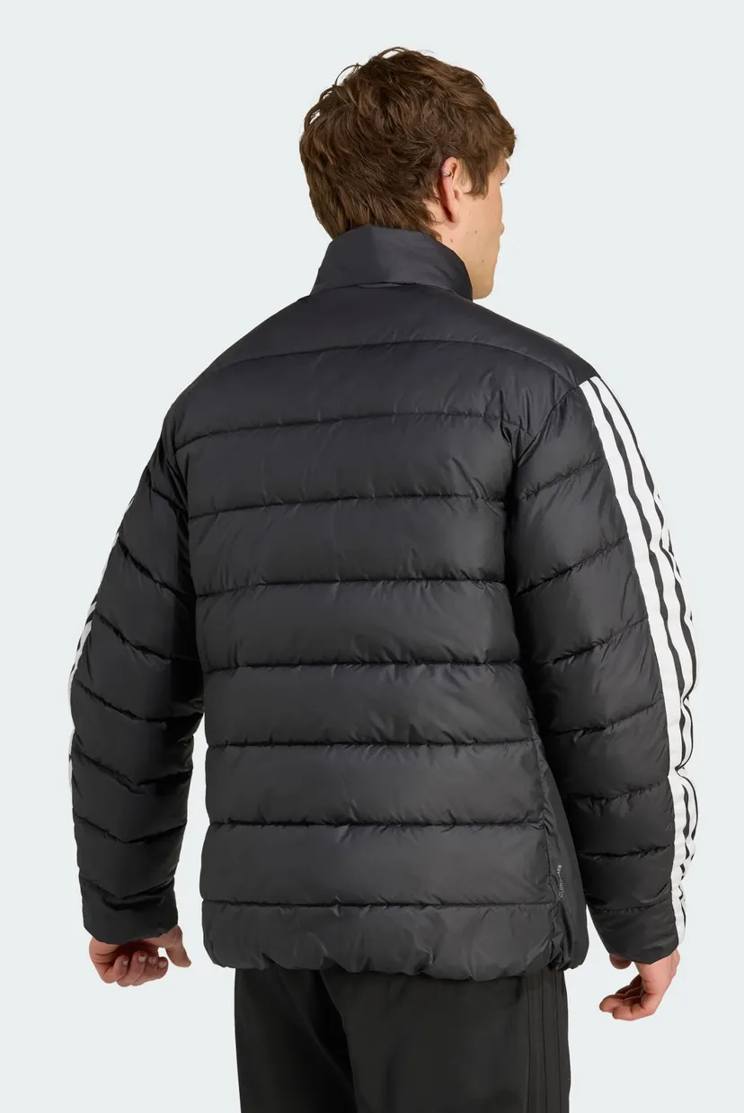 Мужская черная куртка Essentials CLIMAWARM 3-Stripes Synthetic Down 3