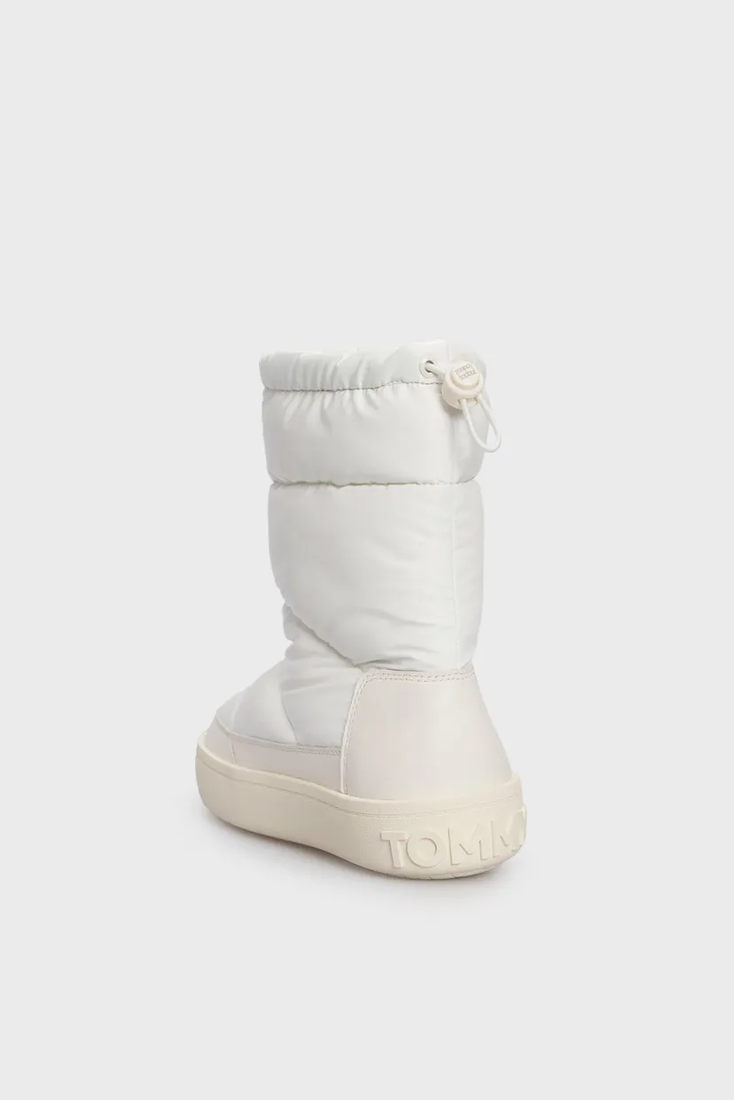 Женские белые дутики TJW WINTER BOOT 4