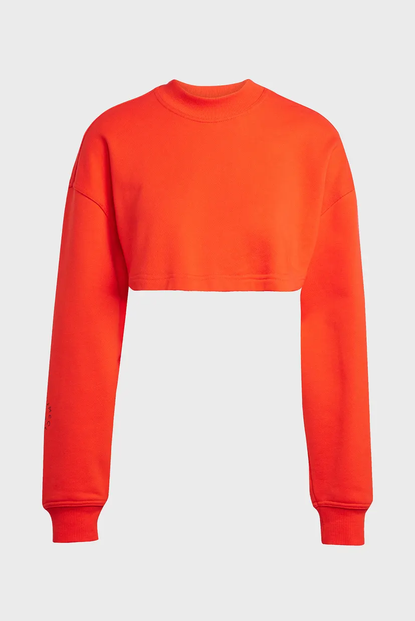 Женский красный свитшот adidas by Stella McCartney TrueCasuals 6