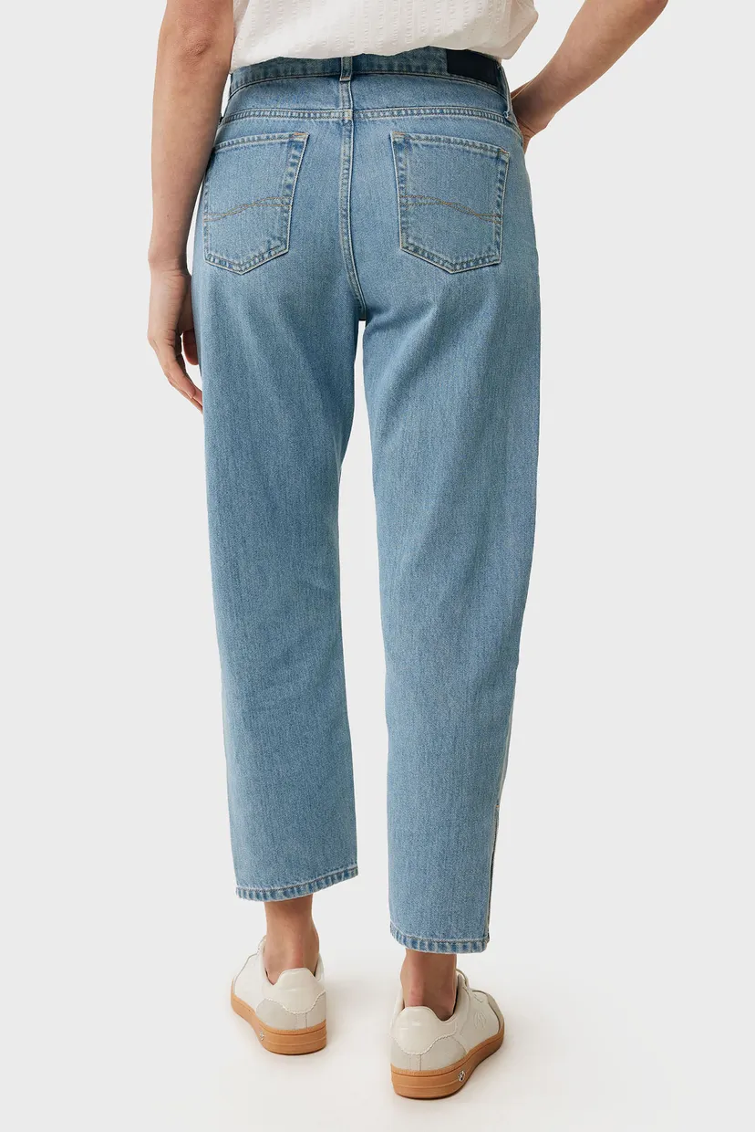 Женские голубые джинсы 90'S Straight denim pants 3
