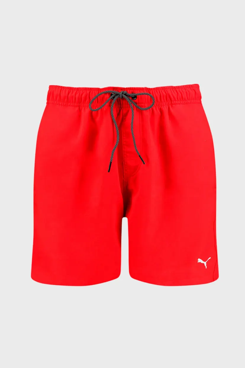 Мужские красные плавательные шорты PUMA Swim Men Medium Length 6