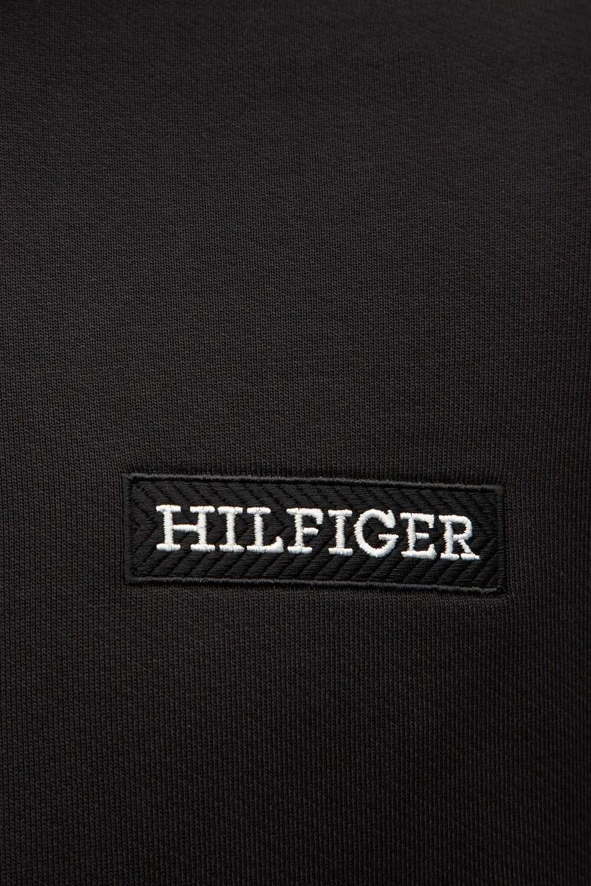 Чоловіче чорне худі MONOTYPE HEAVY TWILL 4