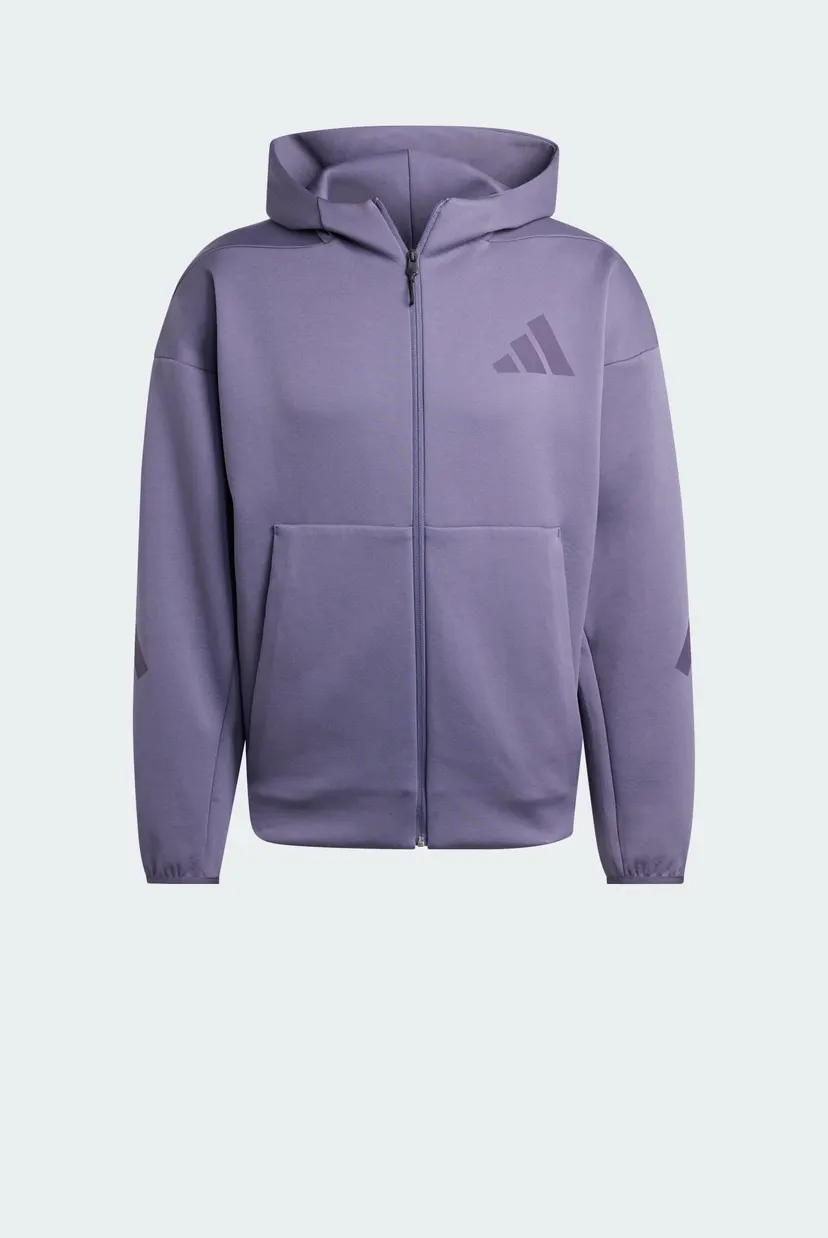 Мужское фиолетовое худи New adidas Z.N.E. Full-Zip 6