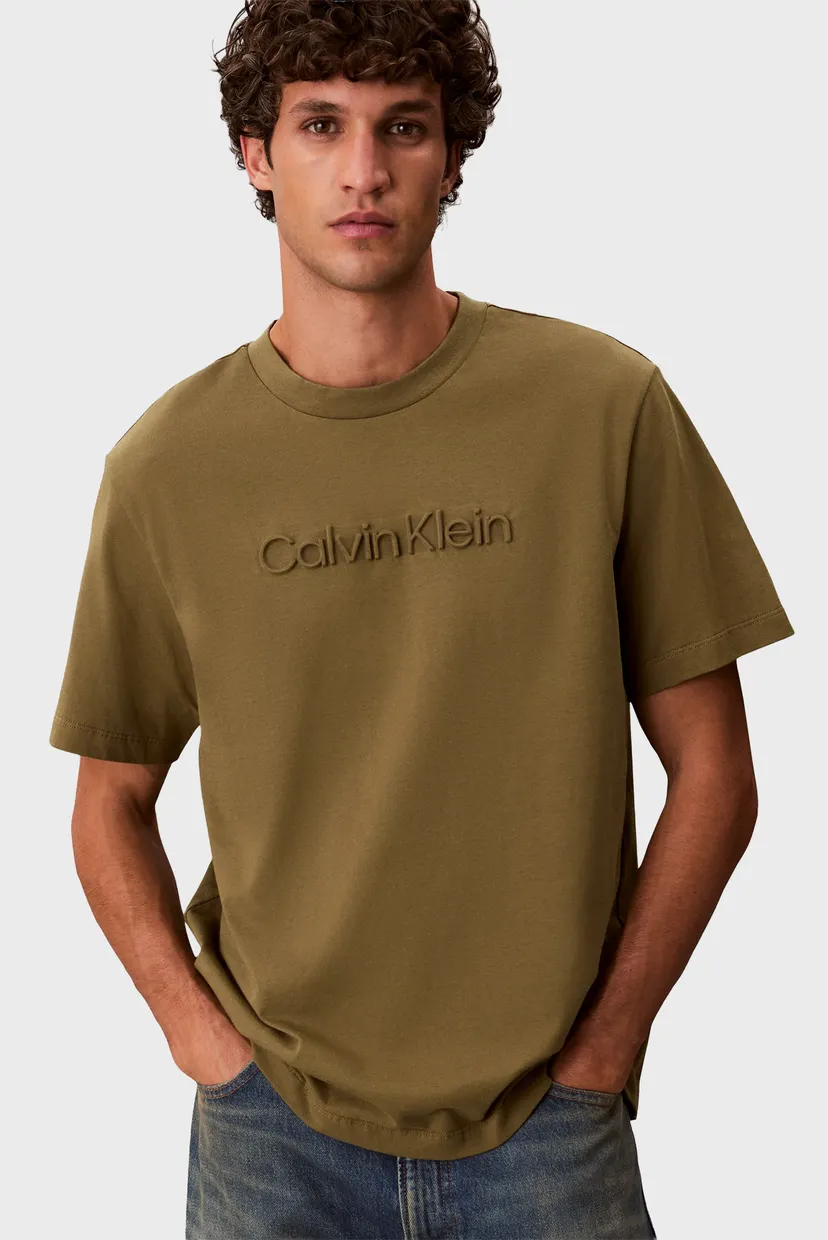 Чоловіча оливкова футболка SPORTSWEAR 4