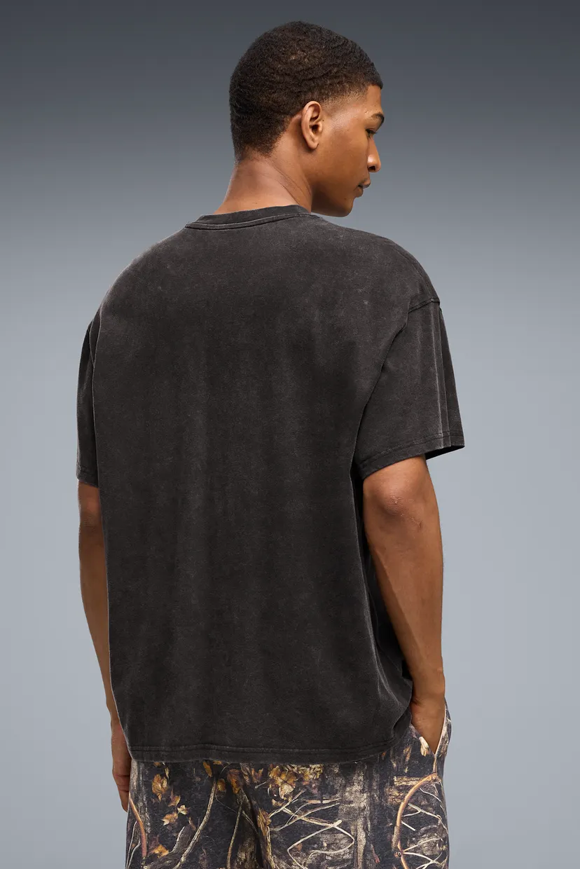 Чоловіча чорна футболка Dylan Wildcat Oversized Tee Men 3