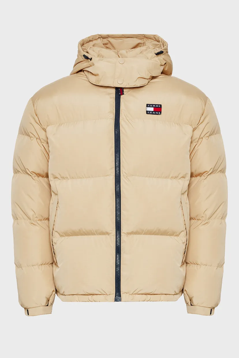 Мужской бежевый пуховик TJM ALASKA PUFFER 6