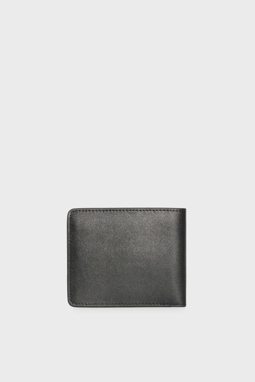 Чоловічий чорний гаманець TJM HERITAGE LEATHER CC 4