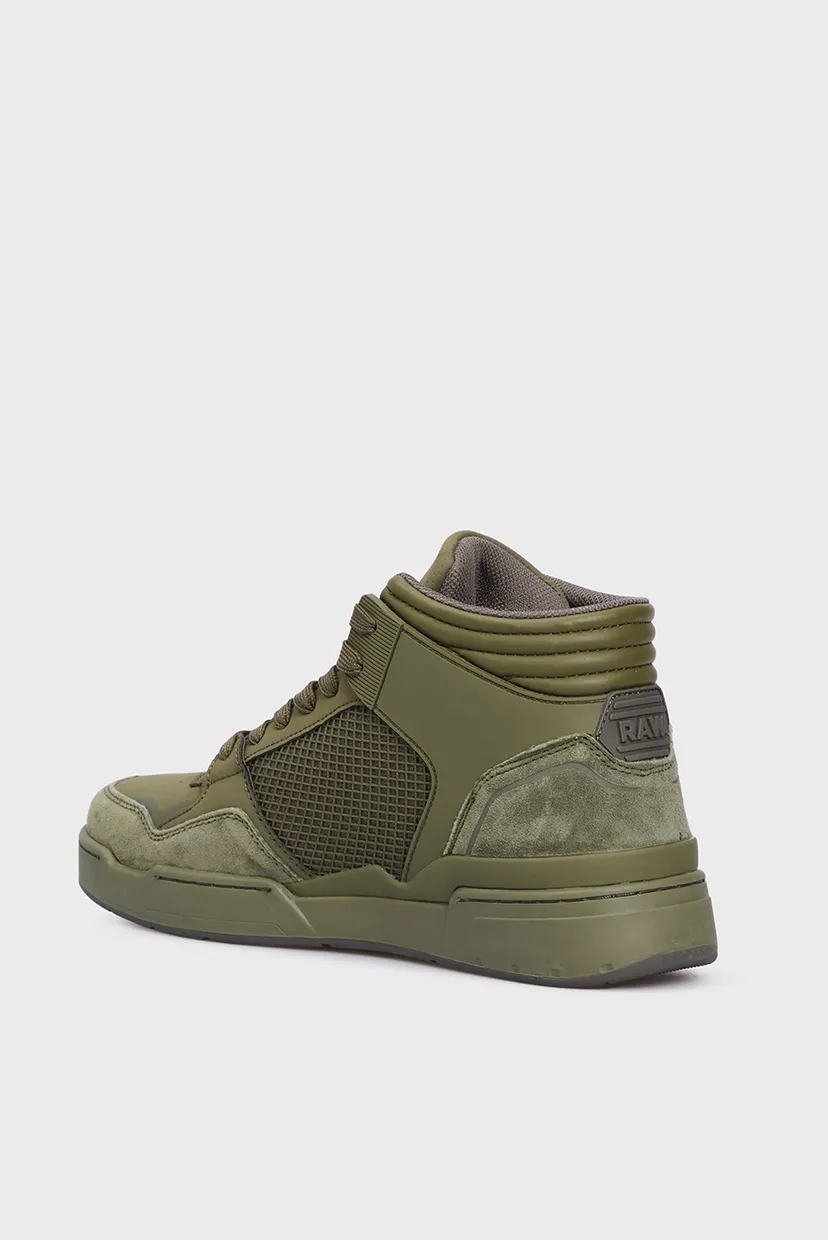Мужские зеленые хайтопы Attacc Cup Mid M 4