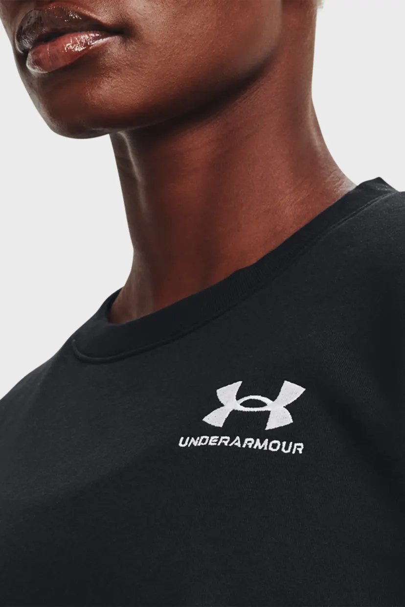 Жіночий чорний світшот Essential Fleece Crew-BLK 4