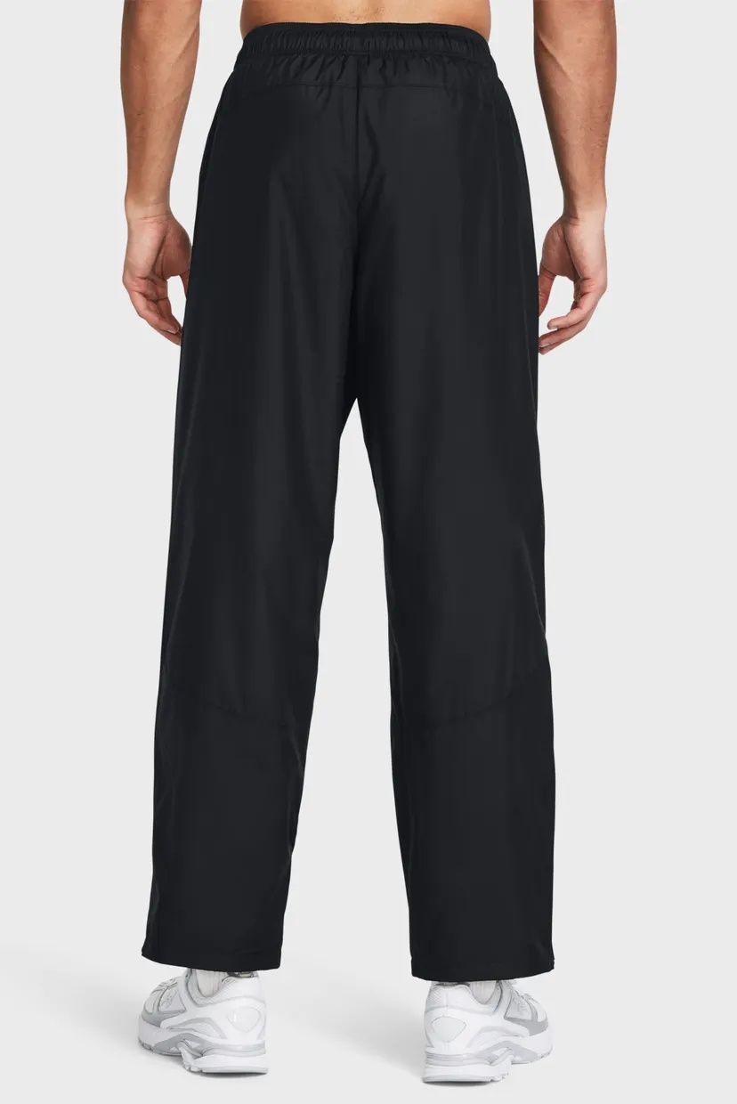 Мужские черные спортивные брюки UA Rush Woven Pants 3