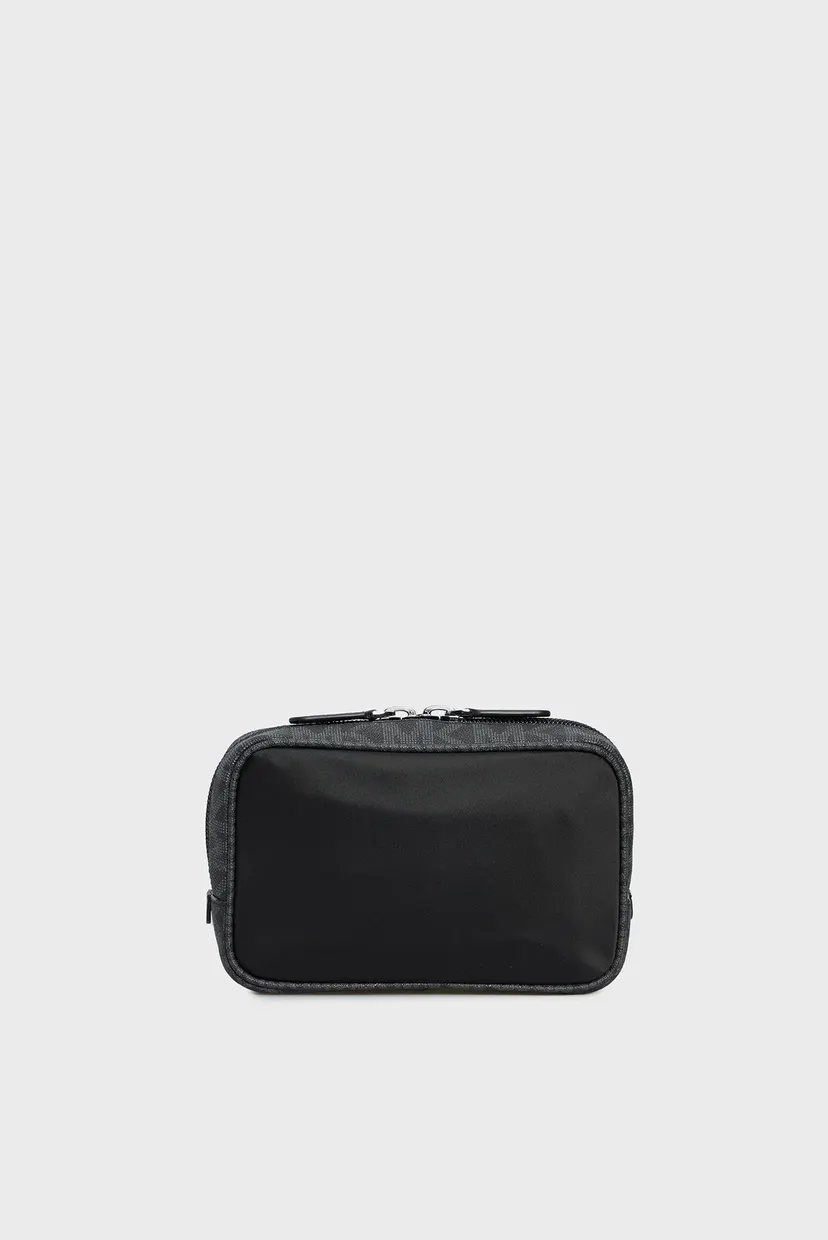 Чоловічий чорний несесер BROOKLYN OVERNIGHT TRAVEL KIT 4
