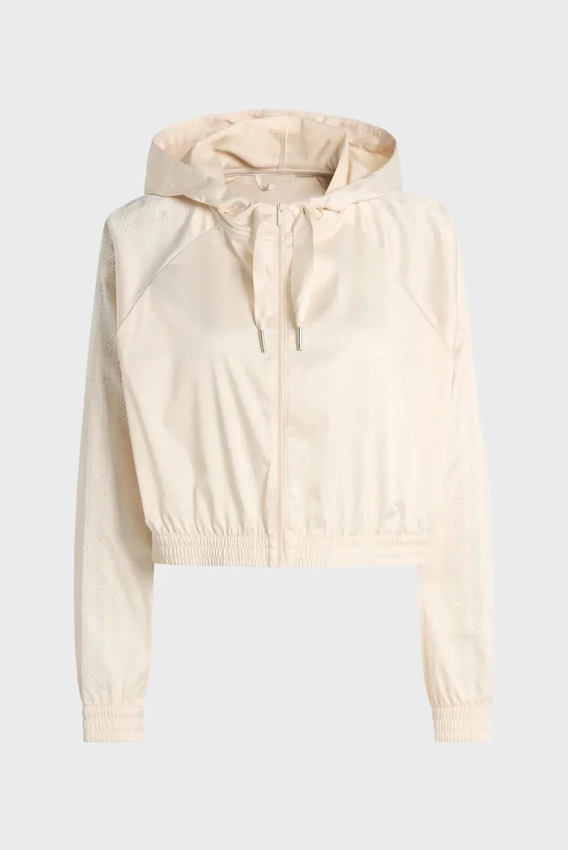 Жіноче біле худі PEARL CROPPED 6