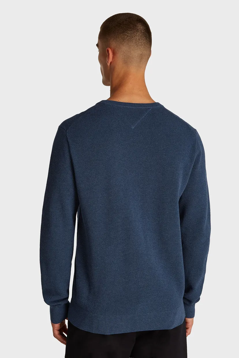 Чоловічий темно-синій джемпер ESSENTIAL STRUCTURE CREW NECK 3