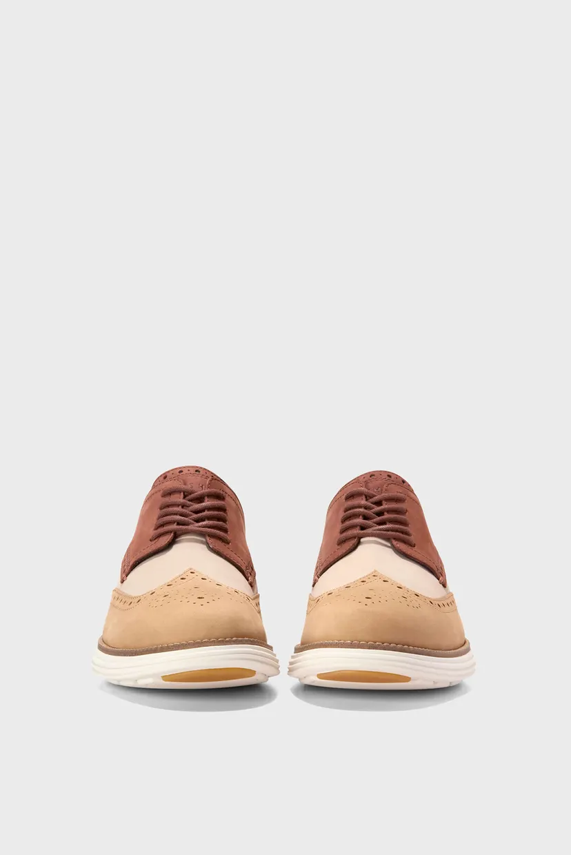 Чоловічі нубукові оксфорди ØriginalGrand Remastered Wingtip Oxford 3