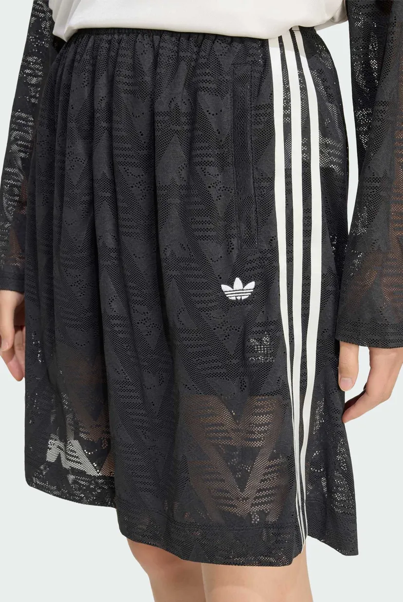 Жіночі чорні шорти LACE JACQUARD 4