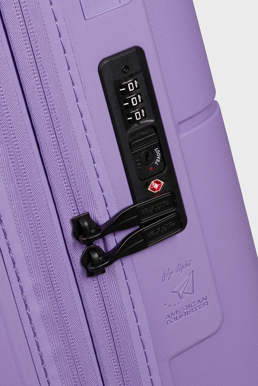 Фіолетова валіза 55 см DASHPOP VIOLET PURPLE 5