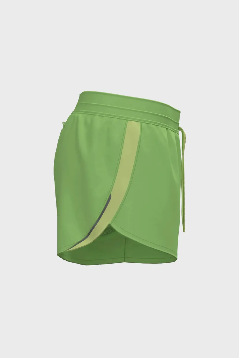 Женские салатовые шорты UA Velociti Pro Vent Shorts 3