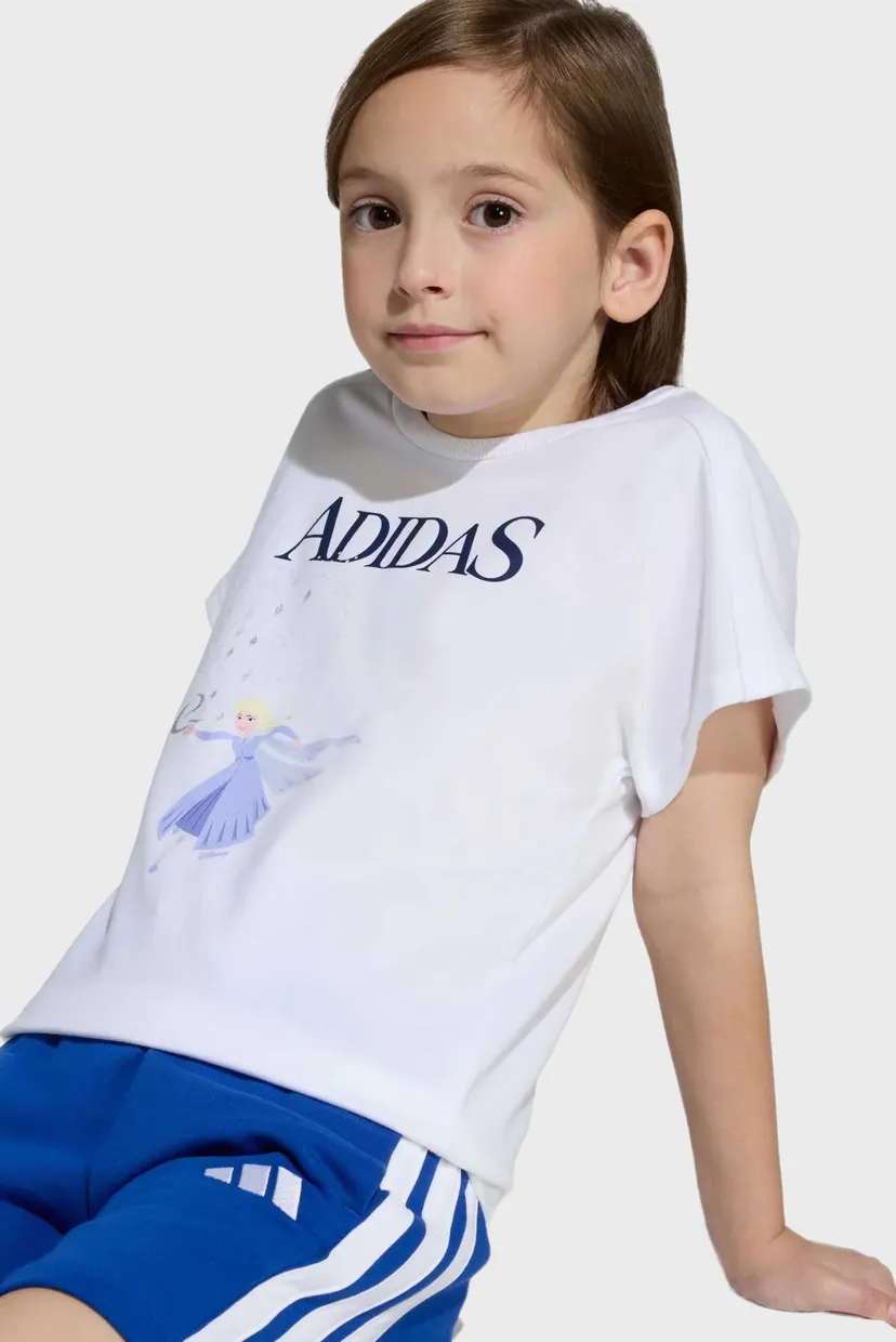 Детская белая футболка ADIDAS DISNEY FROZEN 4
