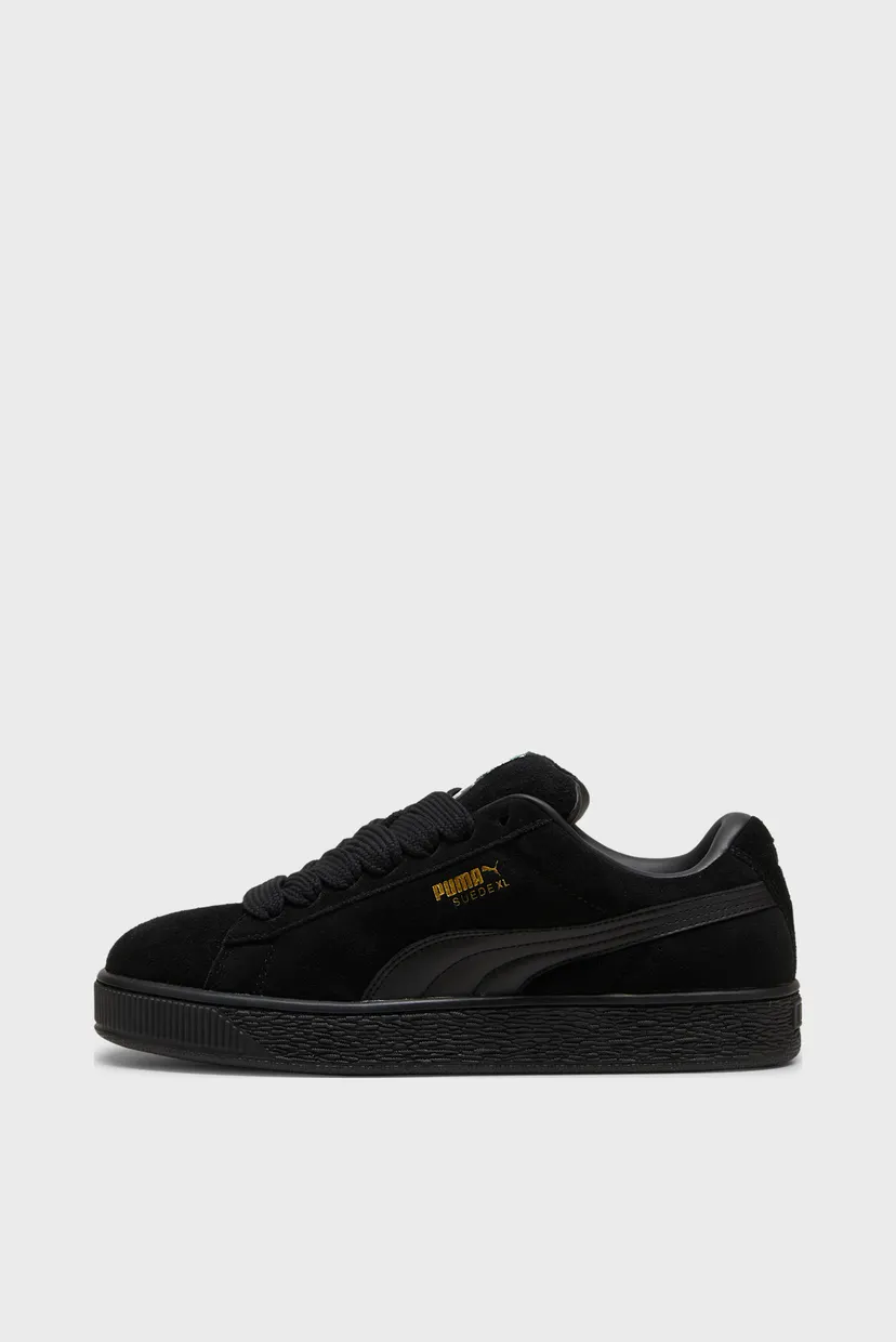 Чорні замшеві снікерси Suede XL Sneakers 4