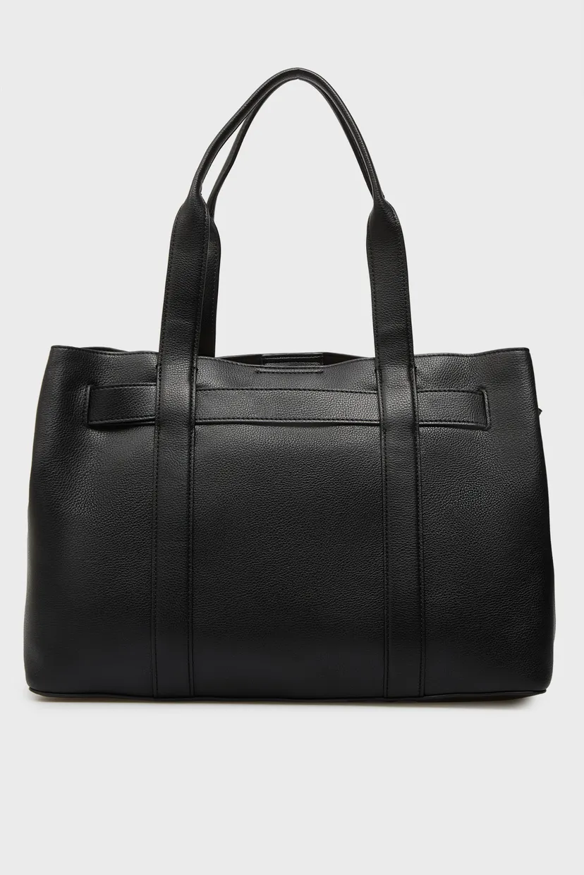 Жіноча чорна сумка BUCKLE MEDIUM 4