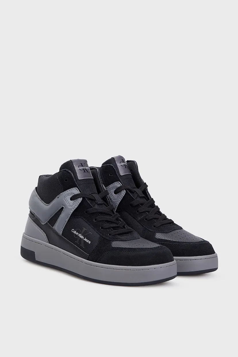 Чоловічі чорні хайтопи BASKET CUP MID LACEUP LTH ML MTR 3