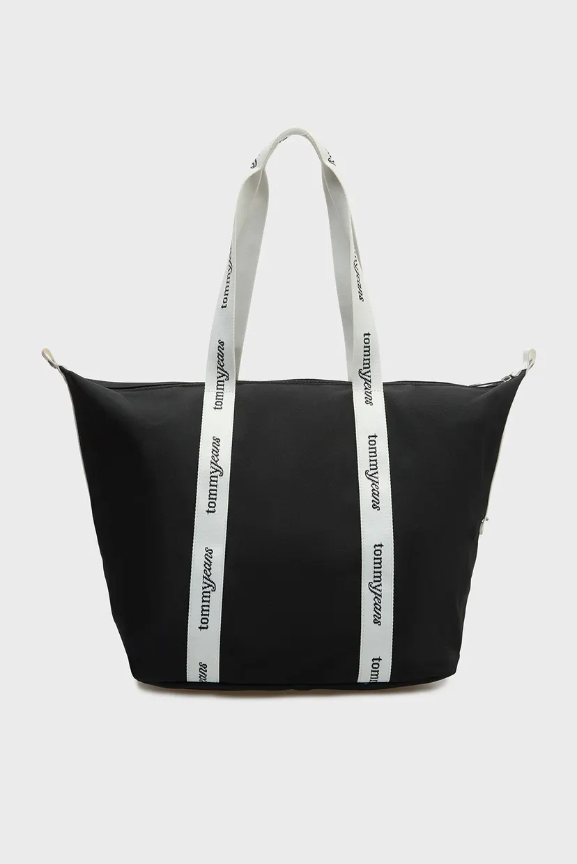 Жіночий чорний шопер ESS DAILY TOTE 4