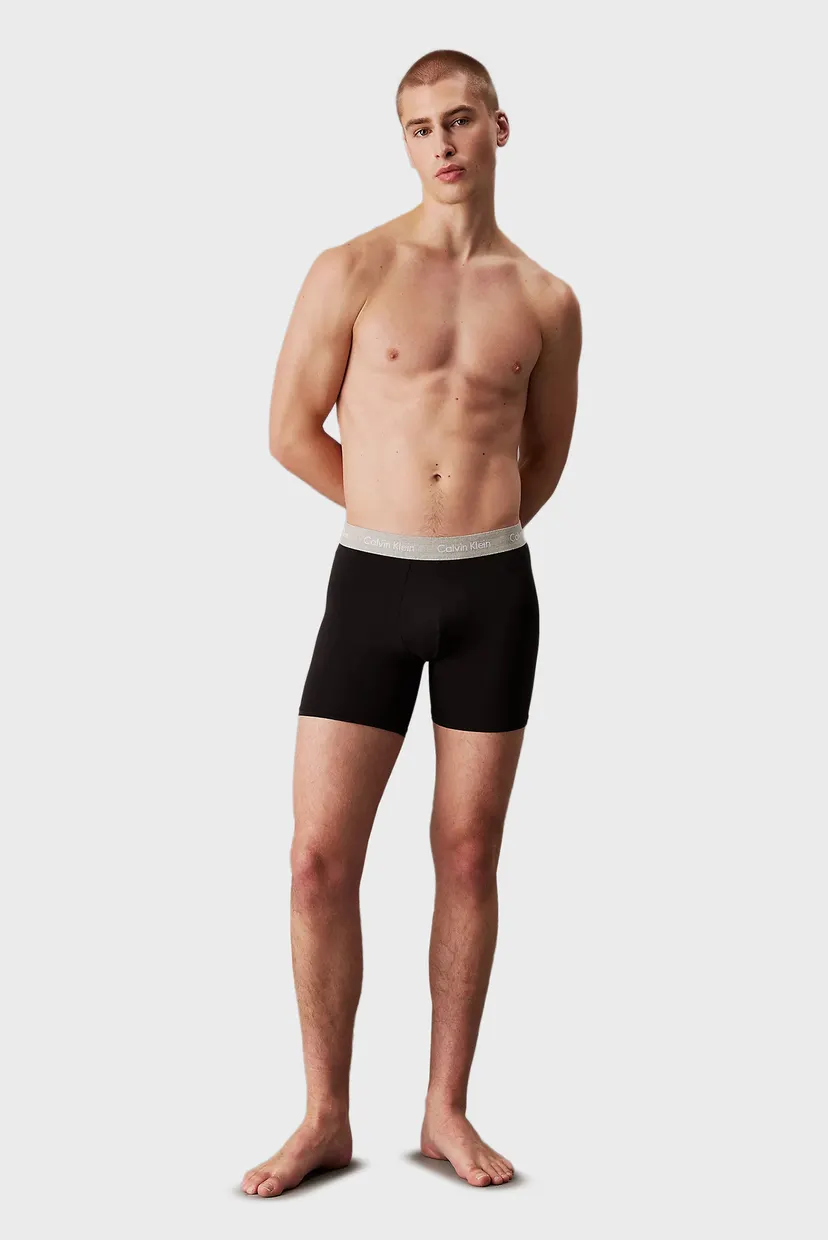 Мужские черные боксеры (5 шт) BOXER BRIEF 5PK 4