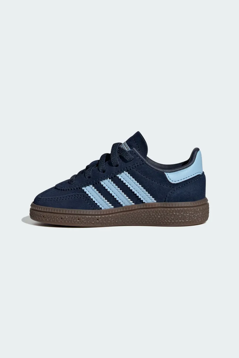 Дитячі темно-сині замшеві снікерси Handball Spezial Comfort Closure Elastic Lace Kids 6