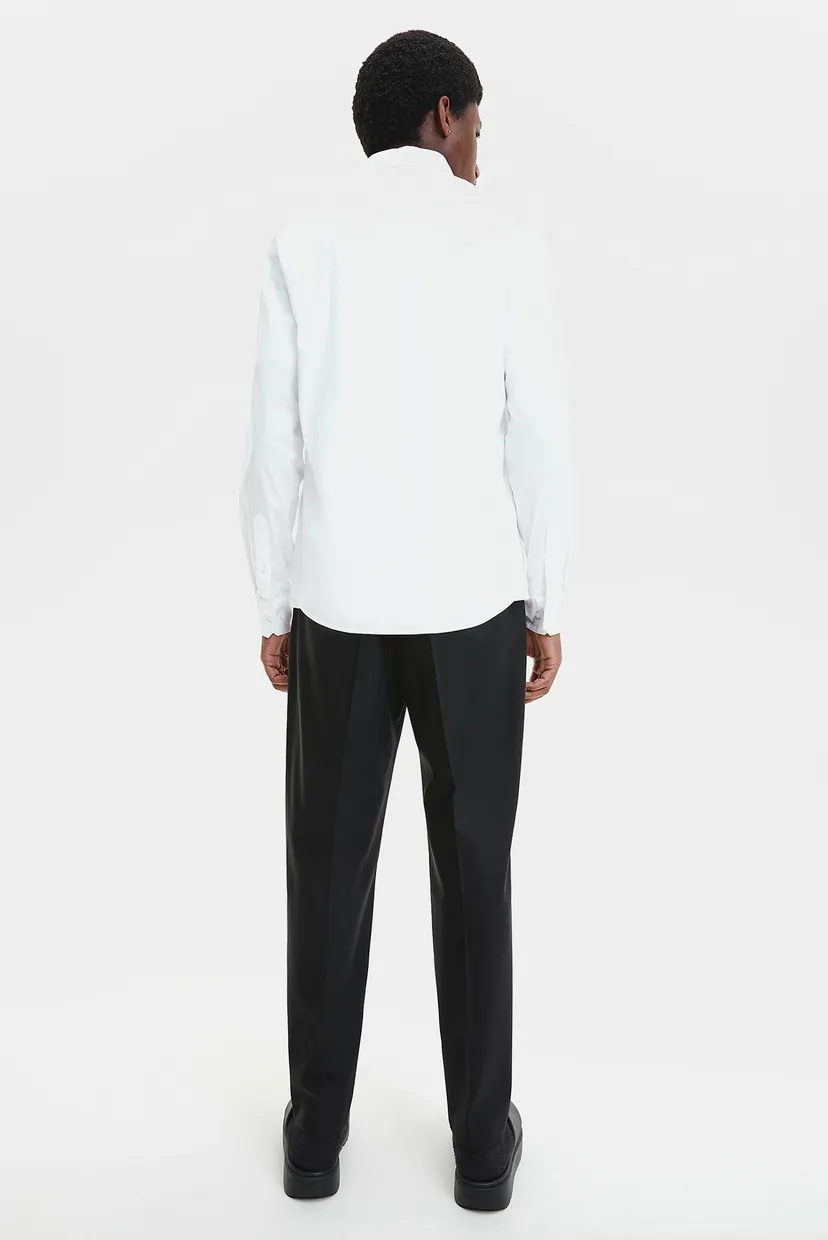 Чоловіча біла сорочка STRETCH POPLIN 3