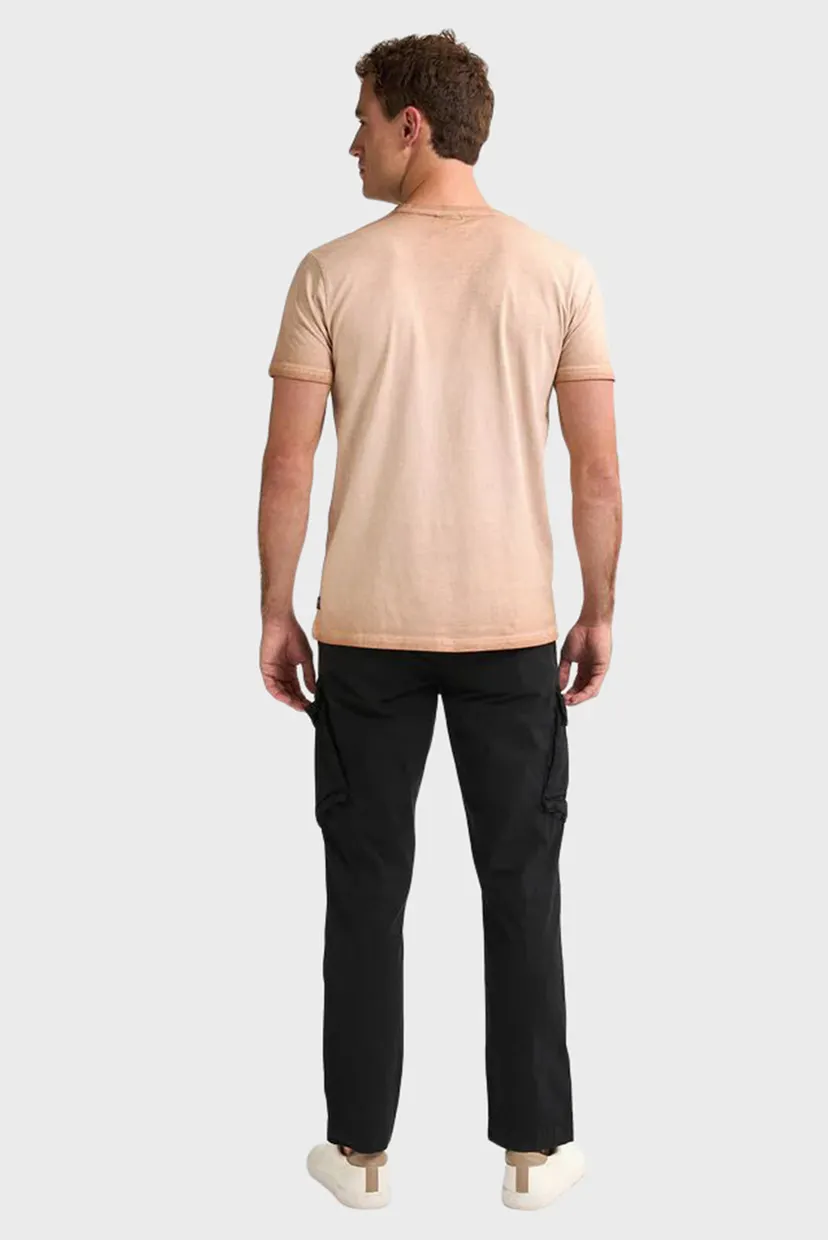 Чоловіча бежева футболка Men T-Shirt SS 4