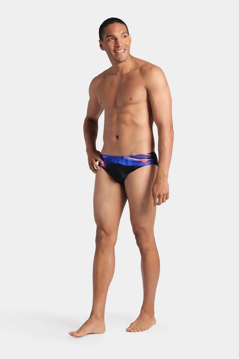 Чоловічі чорні плавки DREAMHLINE SWIM BRIEFS 3