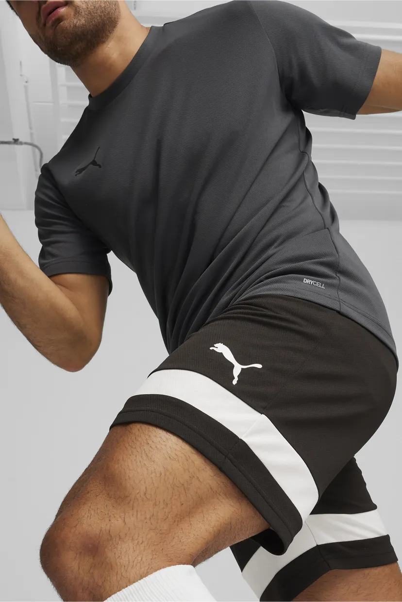 Мужские черные шорты individualRISE Men's Football Shorts 4