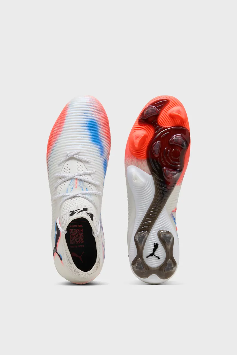 Білі бутси FUTURE 8 ULTIMATE FG Football Boots Unisex 4