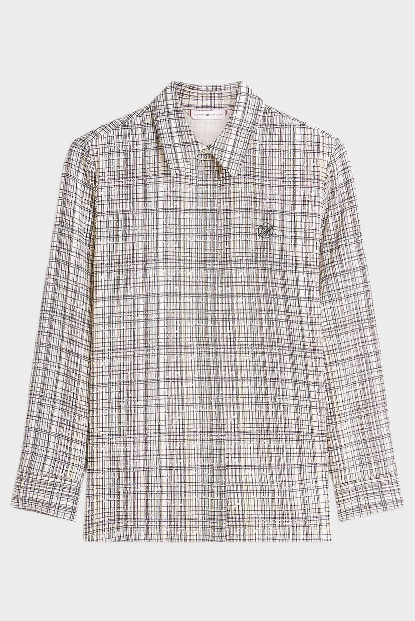Женская рубашка в клетку PREPPY CHECK SHIRT 5
