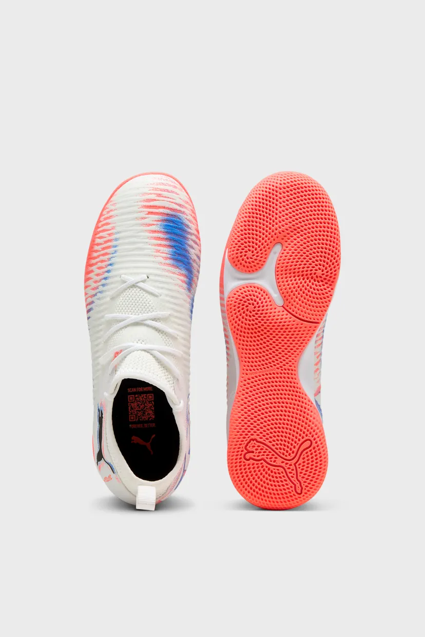 Дитячі білі футзалки FUTURE 8 MATCH Mid Futsal Boots Youth 4