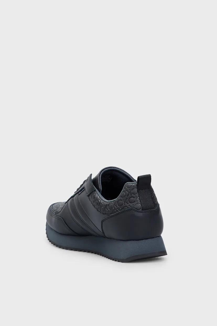 Мужские черные кроссовки LOW TOP LACE UP MONO 5