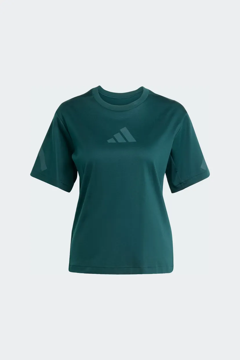 Женская темно-зеленая футболка adidas Z.N.E. 6