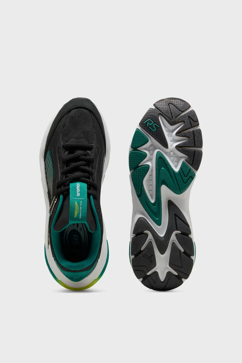 Черные кроссовки PUMA x ASTON MARTIN ARAMCO F1® TEAM RS Surge Low Sneakers Unisex 4