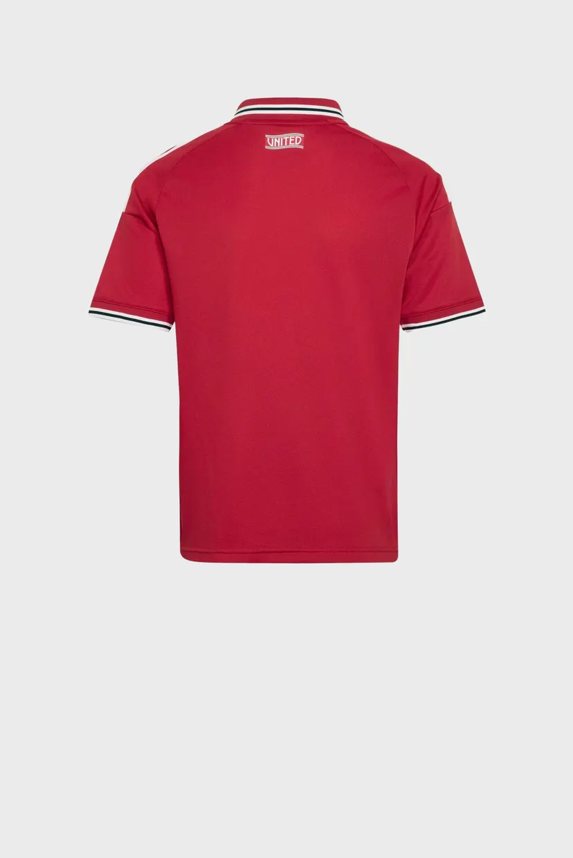 Детское красное поло Manchester United 26/27 Home Kids 9