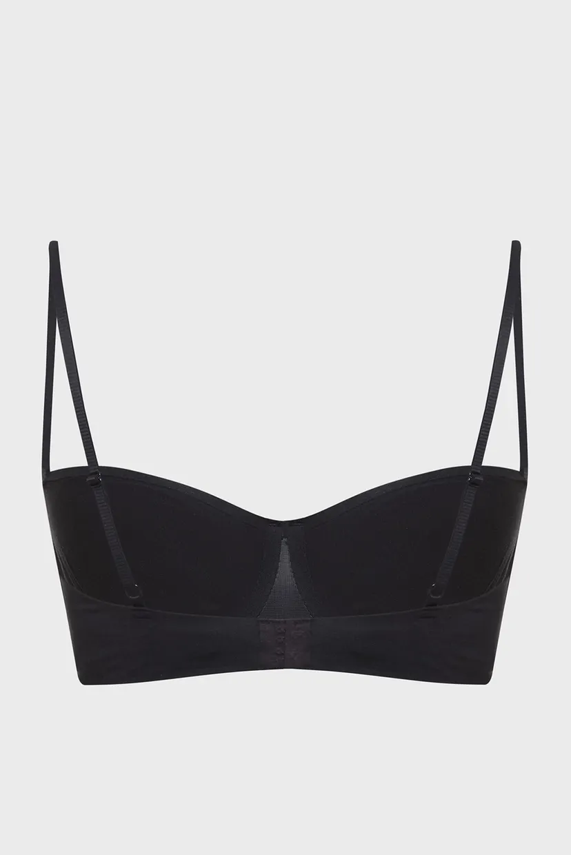 Женский черный бюстгальтер UNLINED BALCONETTE 7